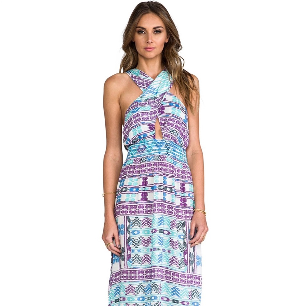 MAXI DRESS IN TUMBA GEO